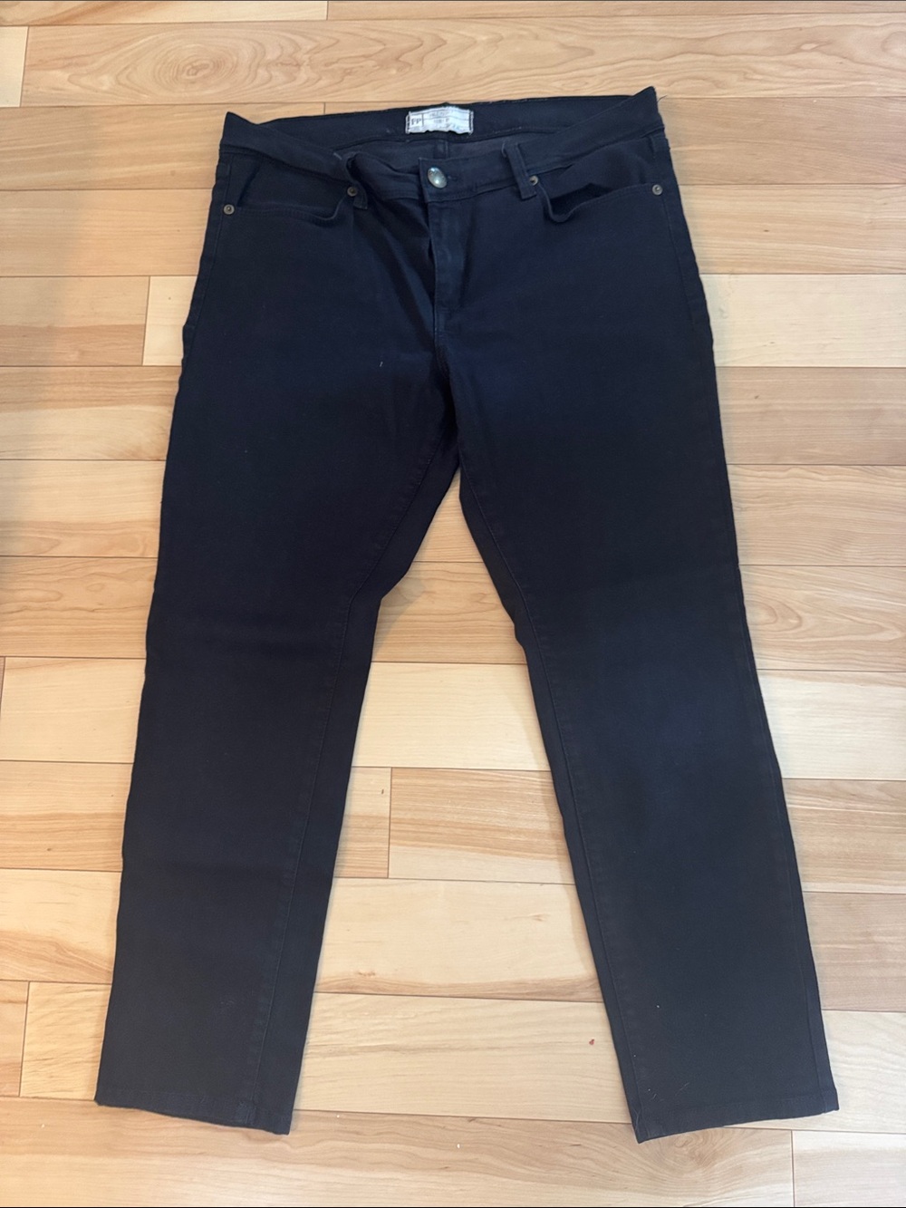 Free People Black Skinny Jeans